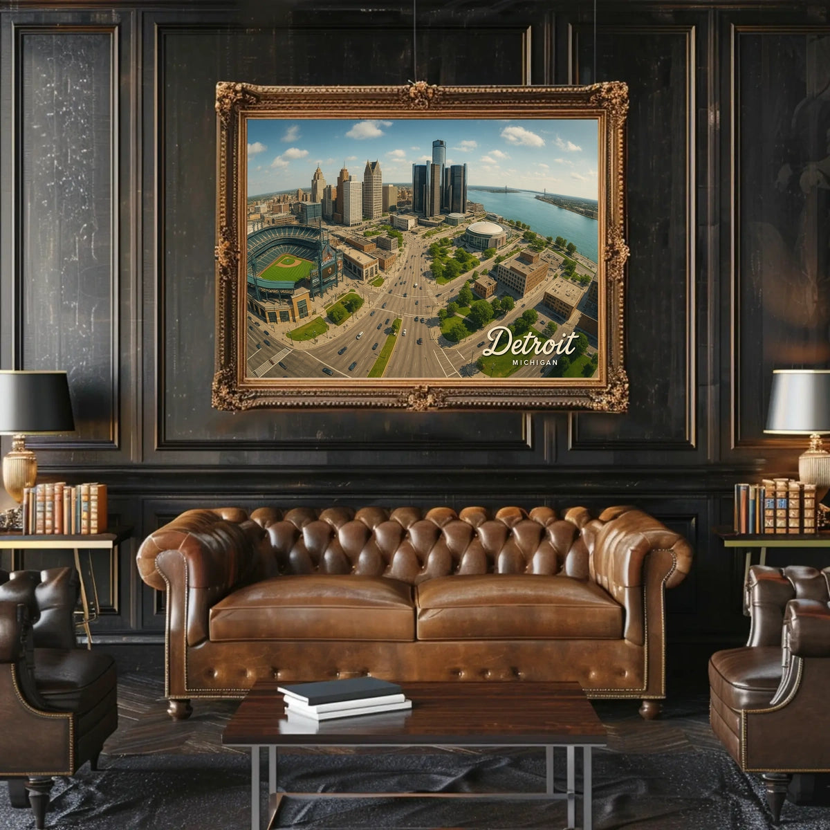 Detroit, Michigan Poster