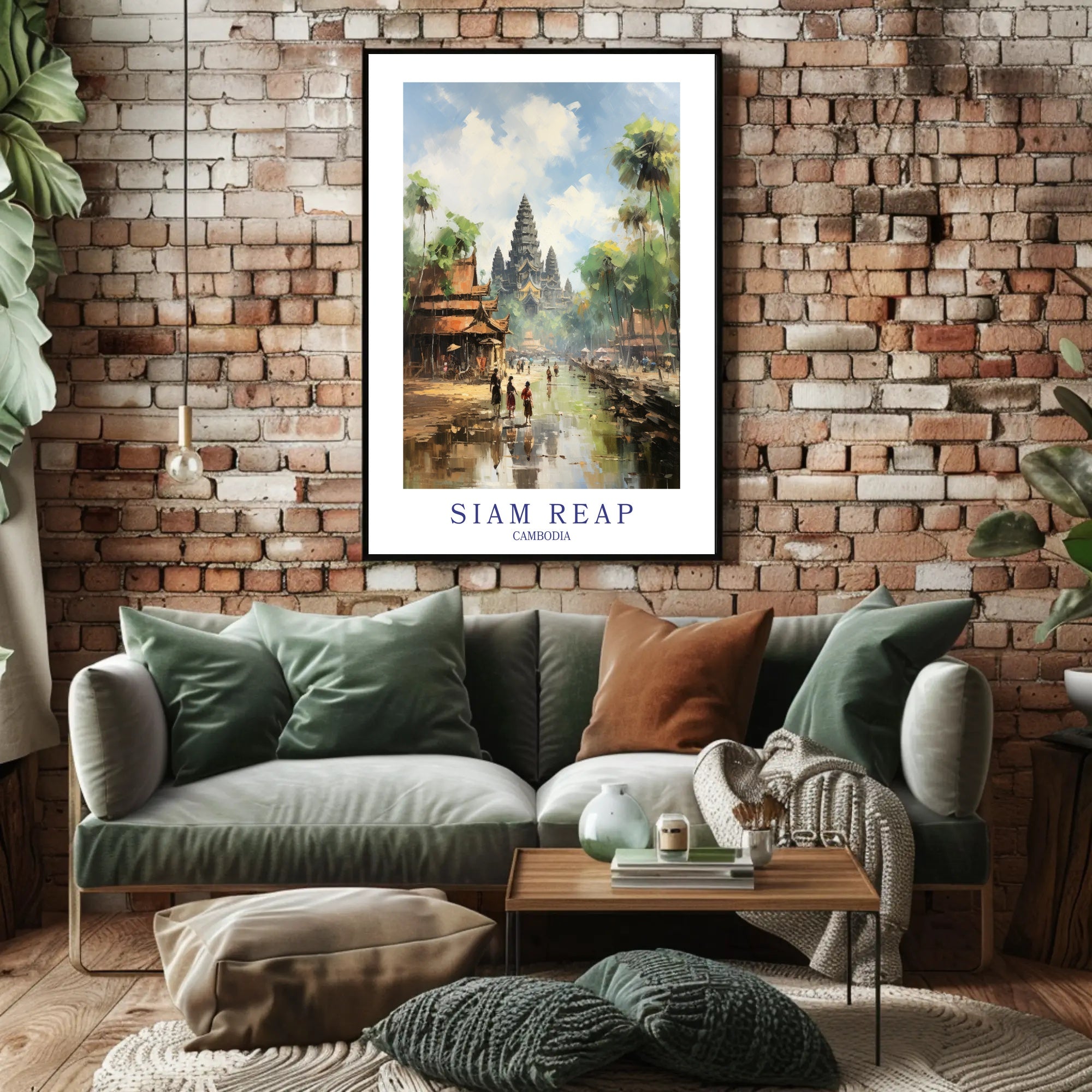 Siem Reap, Cambodia Poster PosterGoat