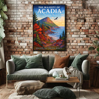 The Majesty of Acadia Poster