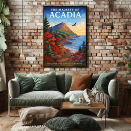 The Majesty of Acadia Poster