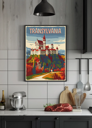 Transylvania Vintage Poster