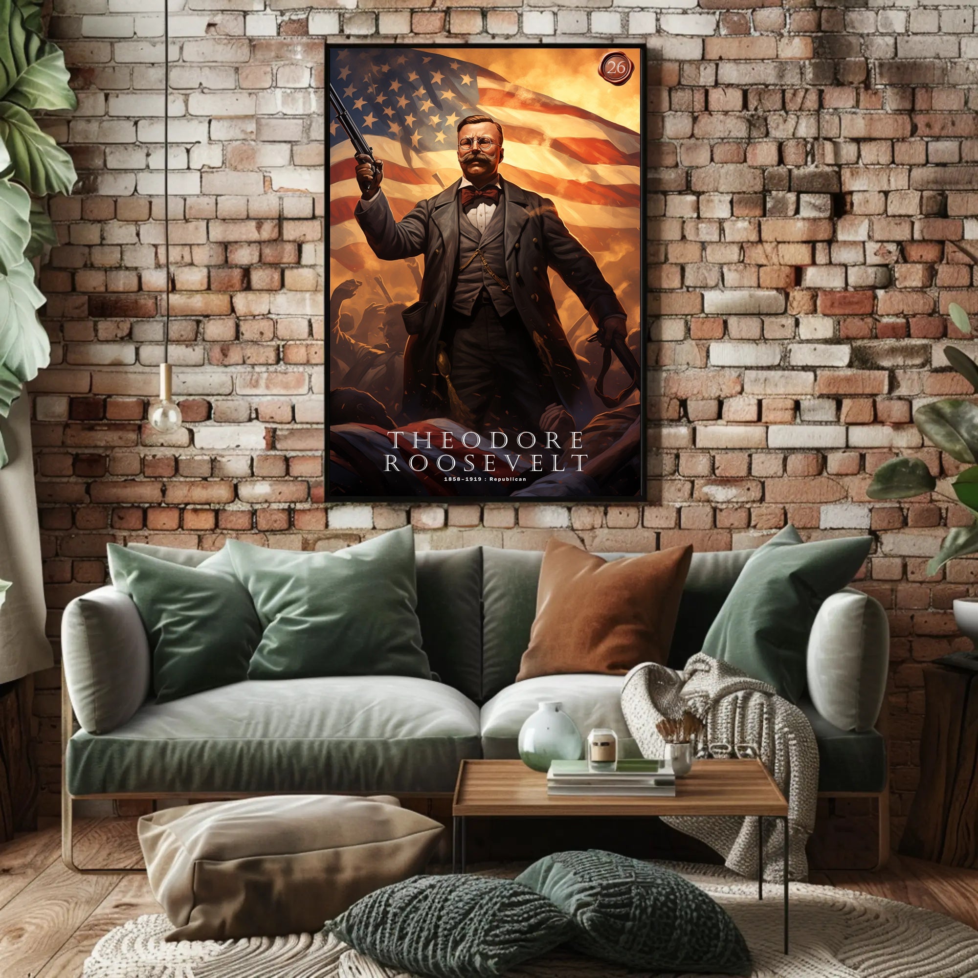 Theodore Roosevelt Poster