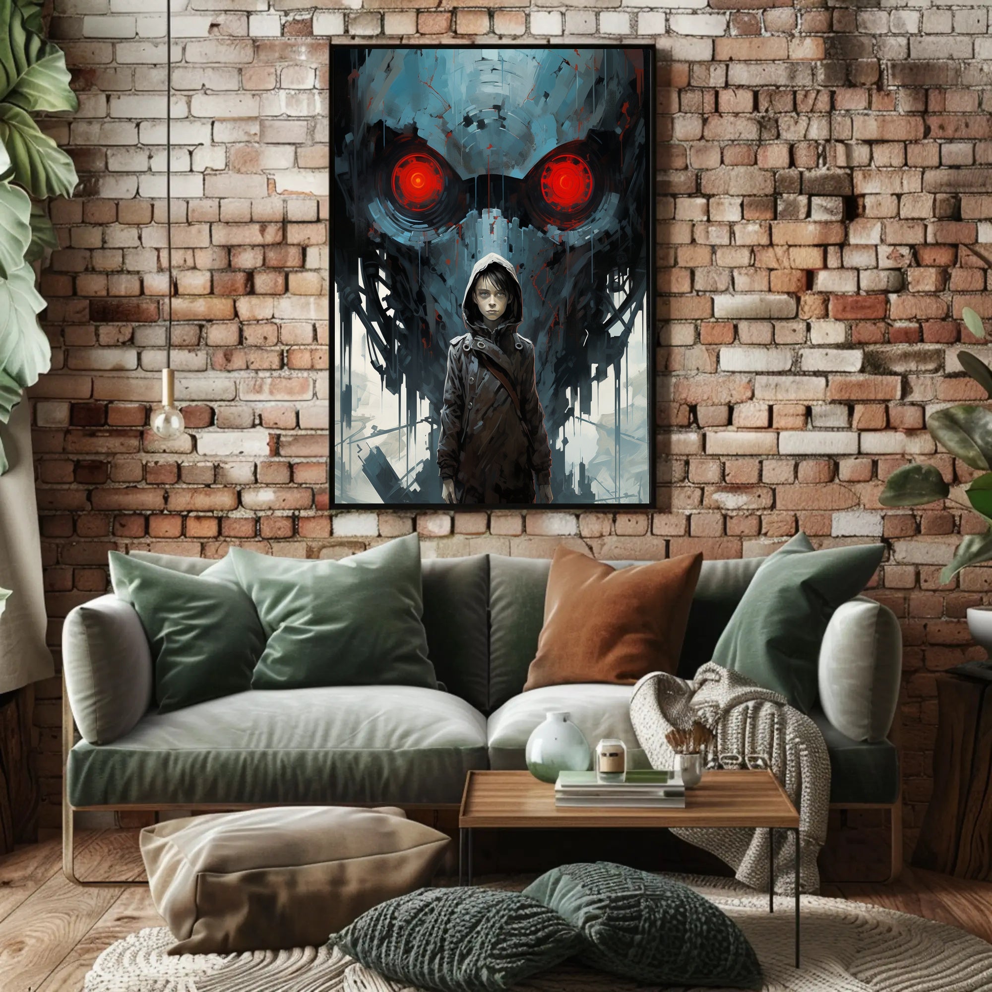 The Watchful Machine Poster PosterGoat