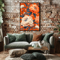 Vibrant Floral Elegance Wall Art Print