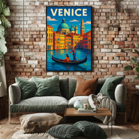 Venice A Vibrant Cityscape Poster