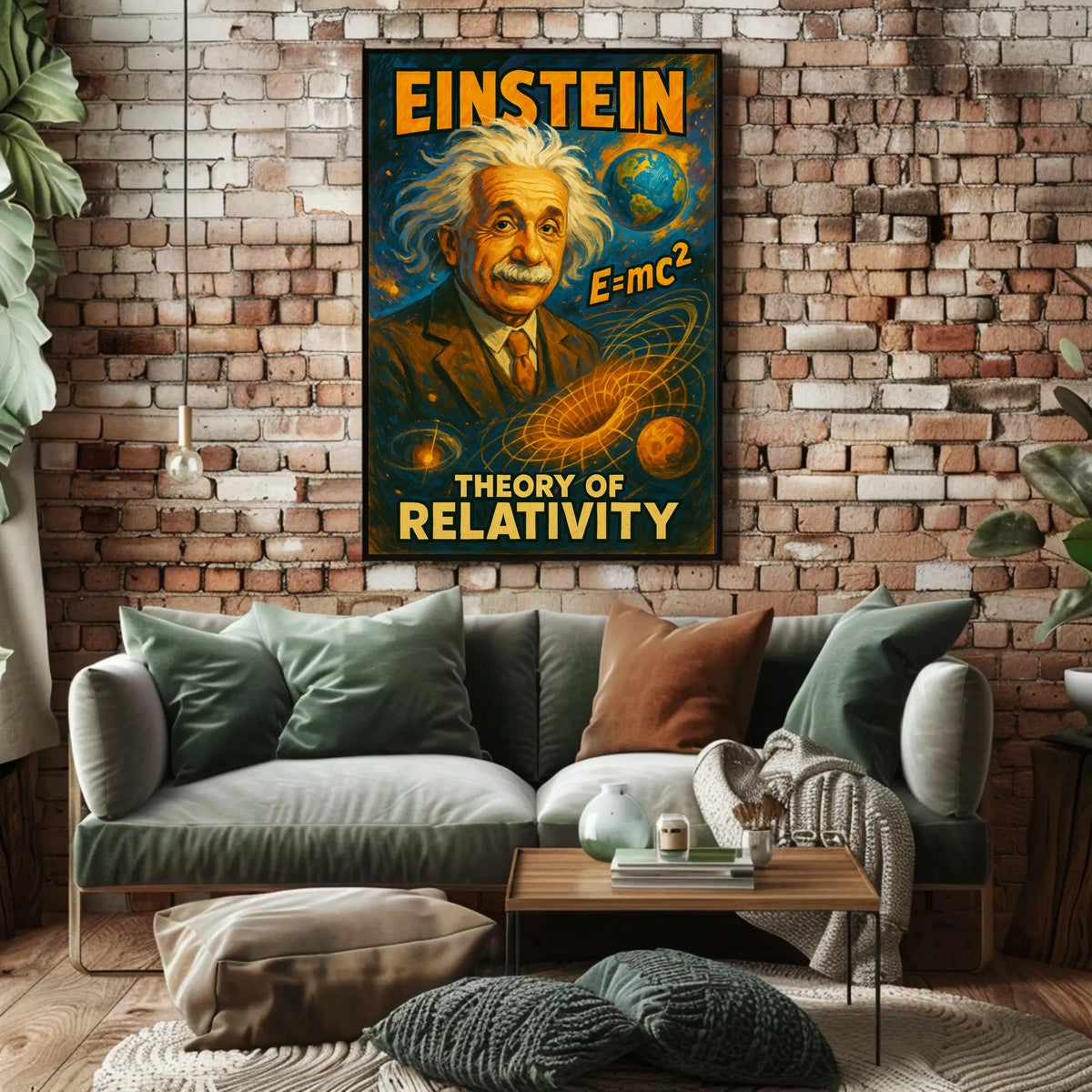 Einstein Theory Of Relativity Poster