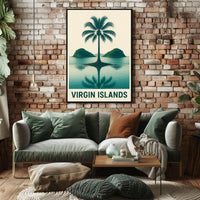 Tranquil Virgin Islands Poster