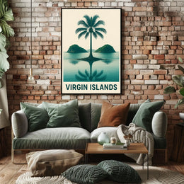 Tranquil Virgin Islands Poster