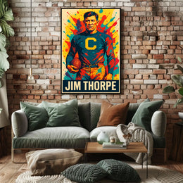 Jim Thorpe Athletic Legend Poster