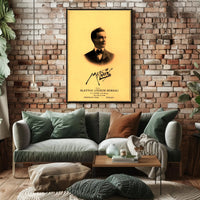 Vintage Slayton Lyceum Bureau Cultural Poster