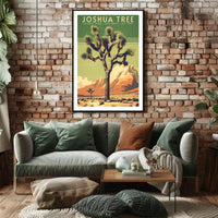 Joshua Tree National Park Scenic Poster Print