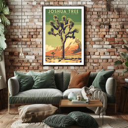 Joshua Tree National Park Scenic Poster Print