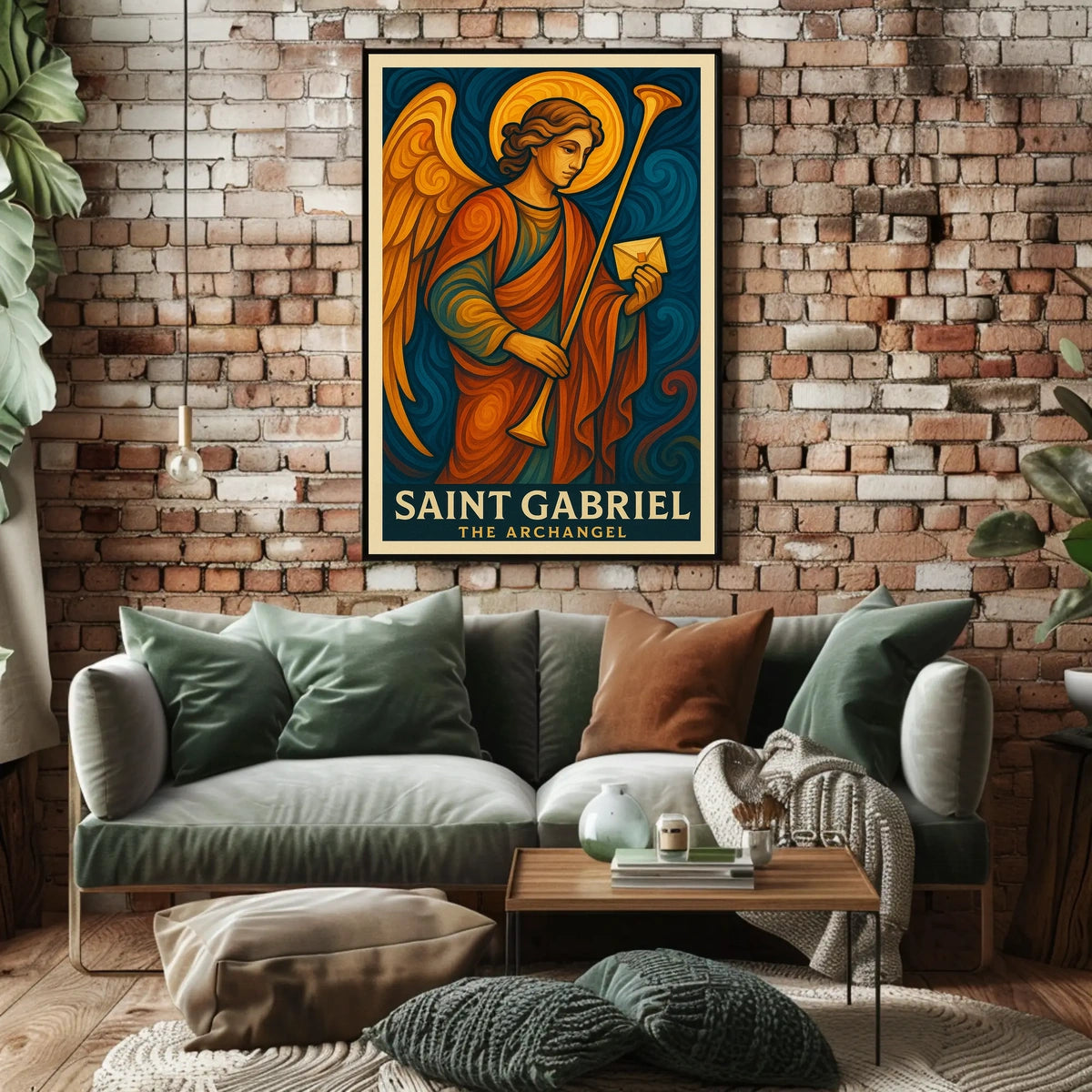 Saint Gabriel the Archangel Poster