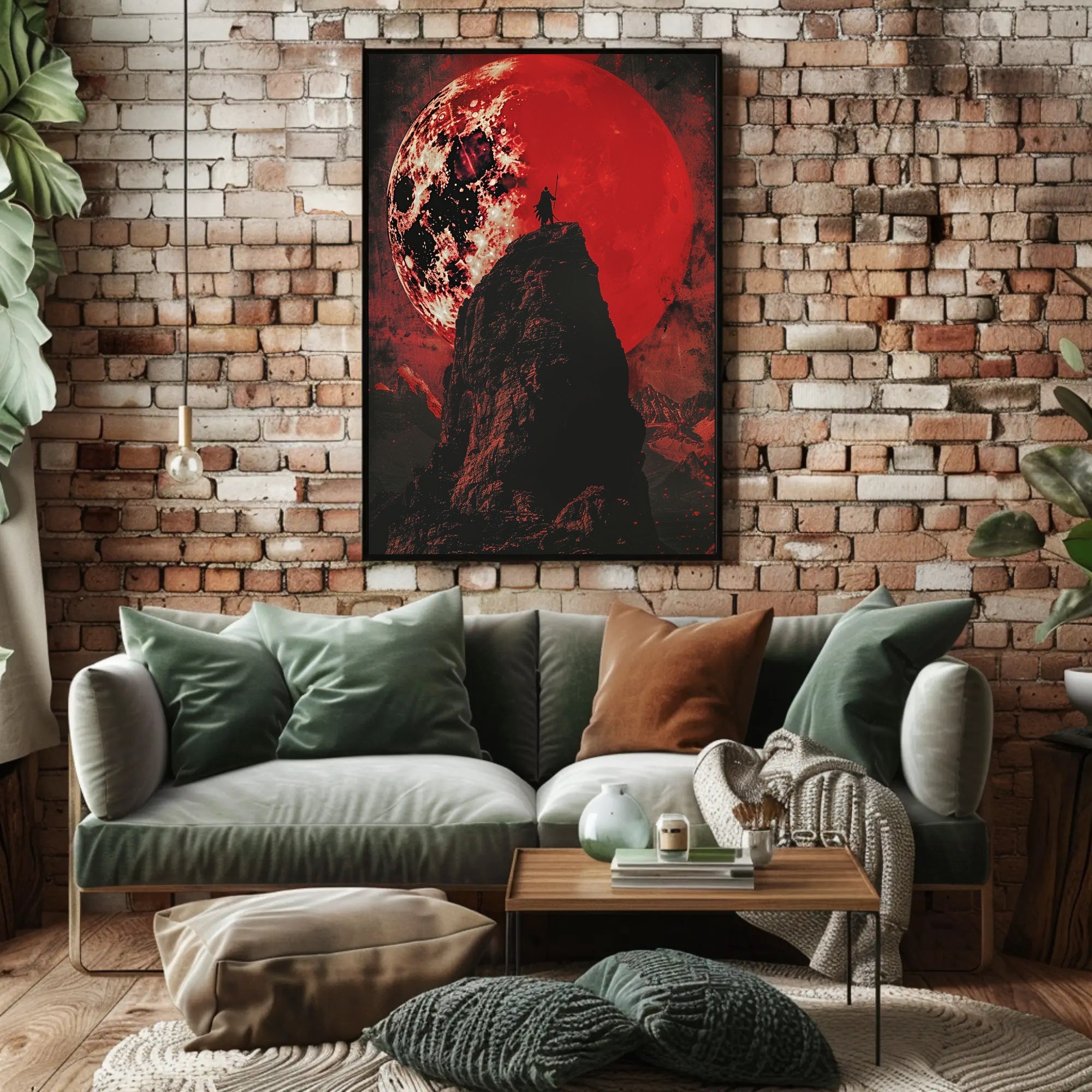 Vibrant Abstract Expressionism - Dynamic Artistic Poster PosterGoat