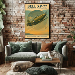 Bell XP-77 Lightweight Fighter Poster