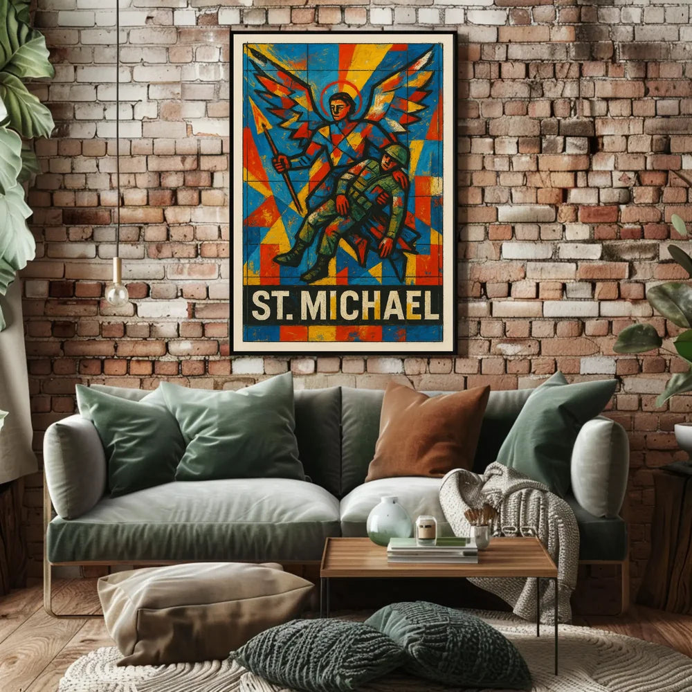Abstract Cityscape Art Poster