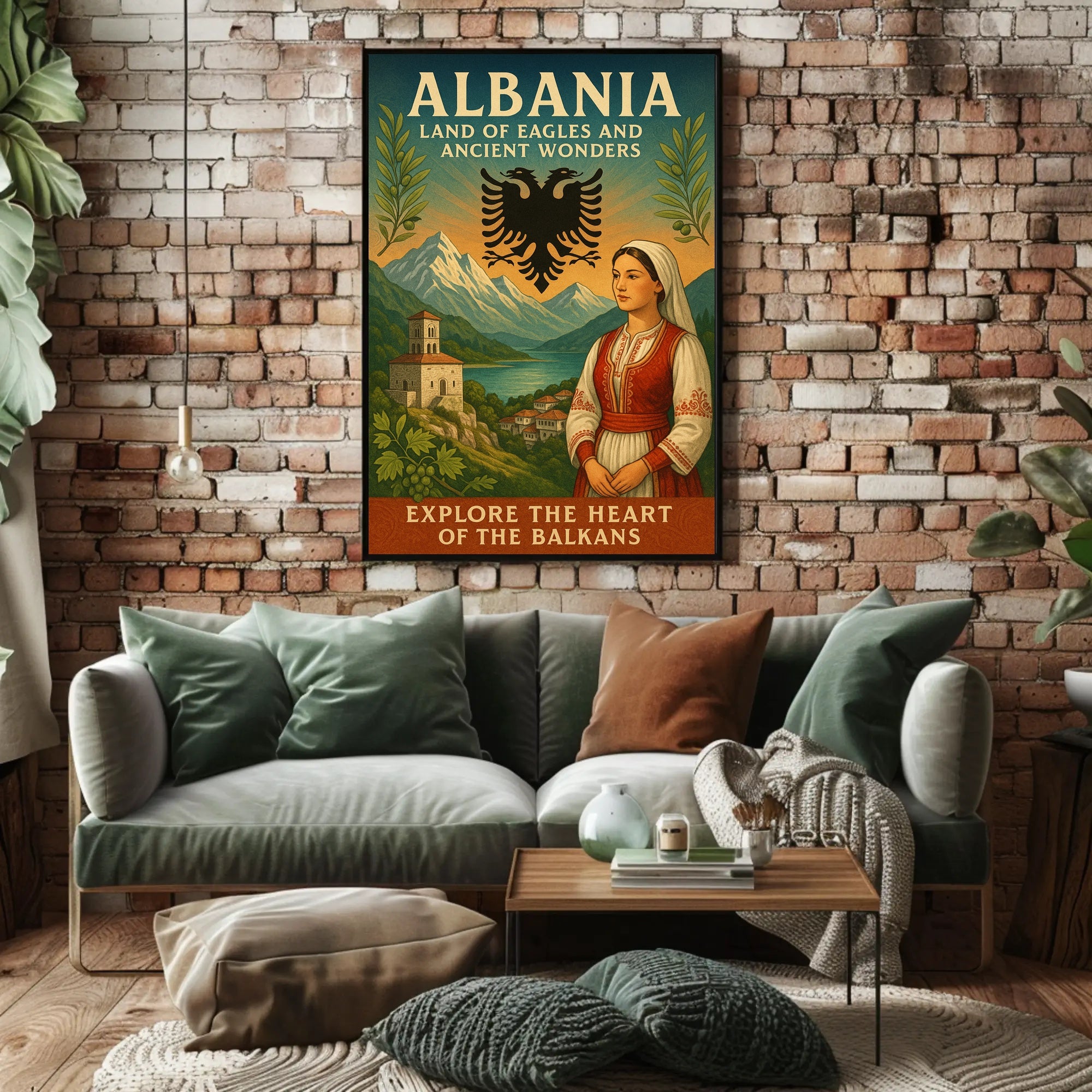 Explore The Heart Of The Balkans Poster