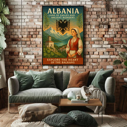 Explore The Heart Of The Balkans Poster