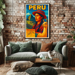 Discover Peru Poster