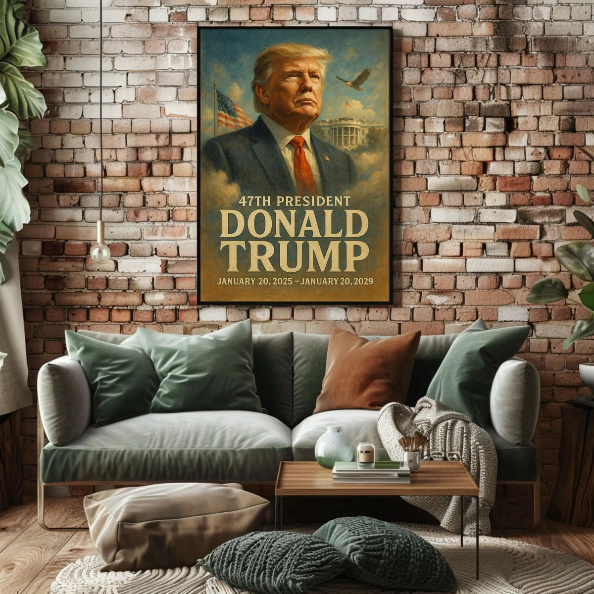 Trump Beacon Freedom Patriot Pop Art Poster