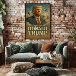 Trump Beacon Freedom Patriot Pop Art Poster