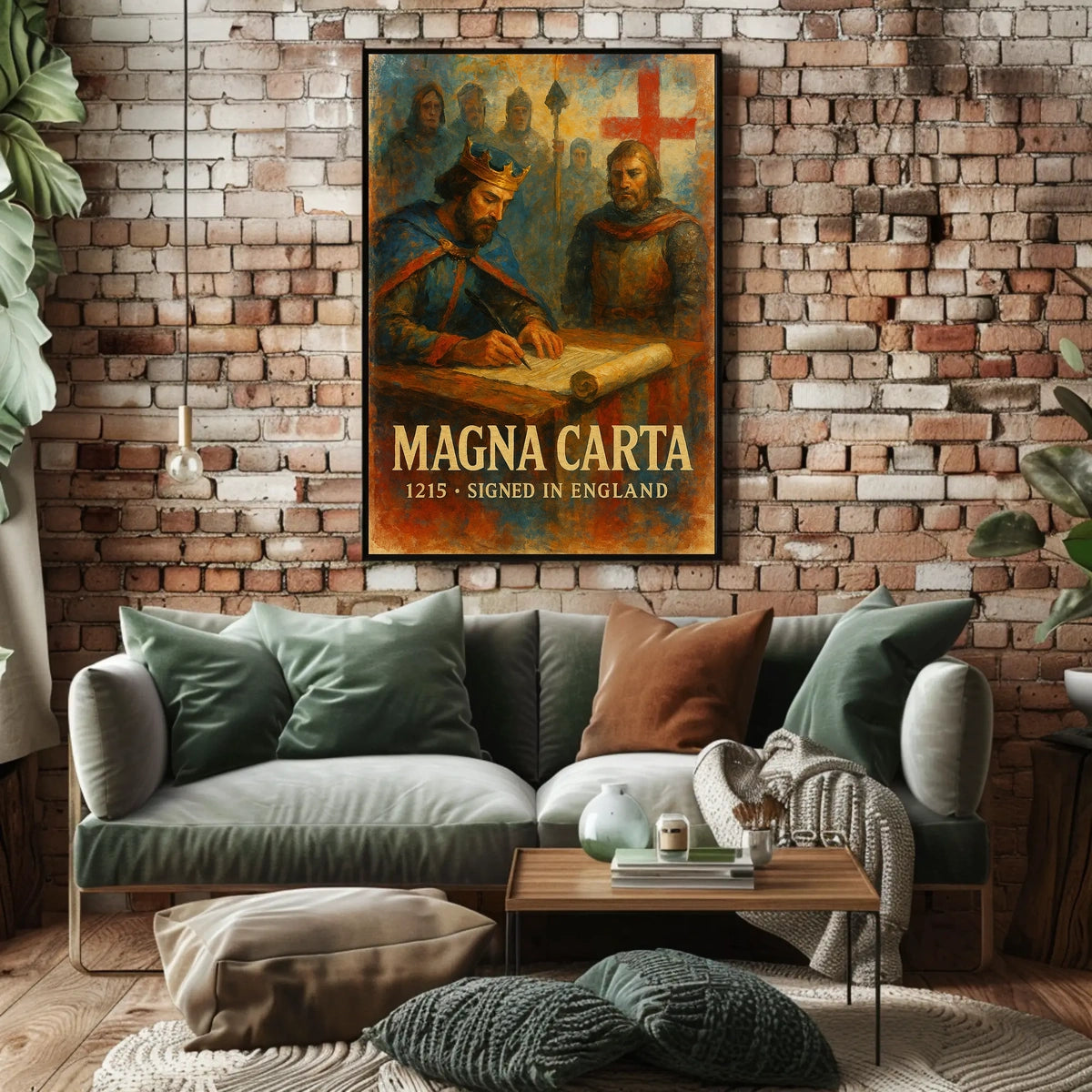 Magna Carta 1215 Poster