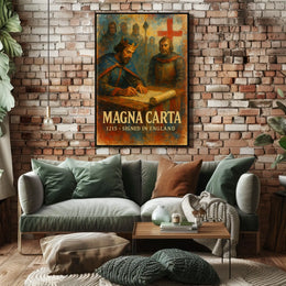 Magna Carta 1215 Poster
