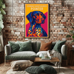 German Shorthaired Pointer Poster