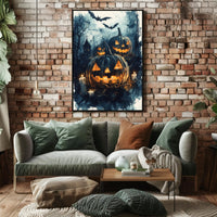 Haunted Halloween Night Poster