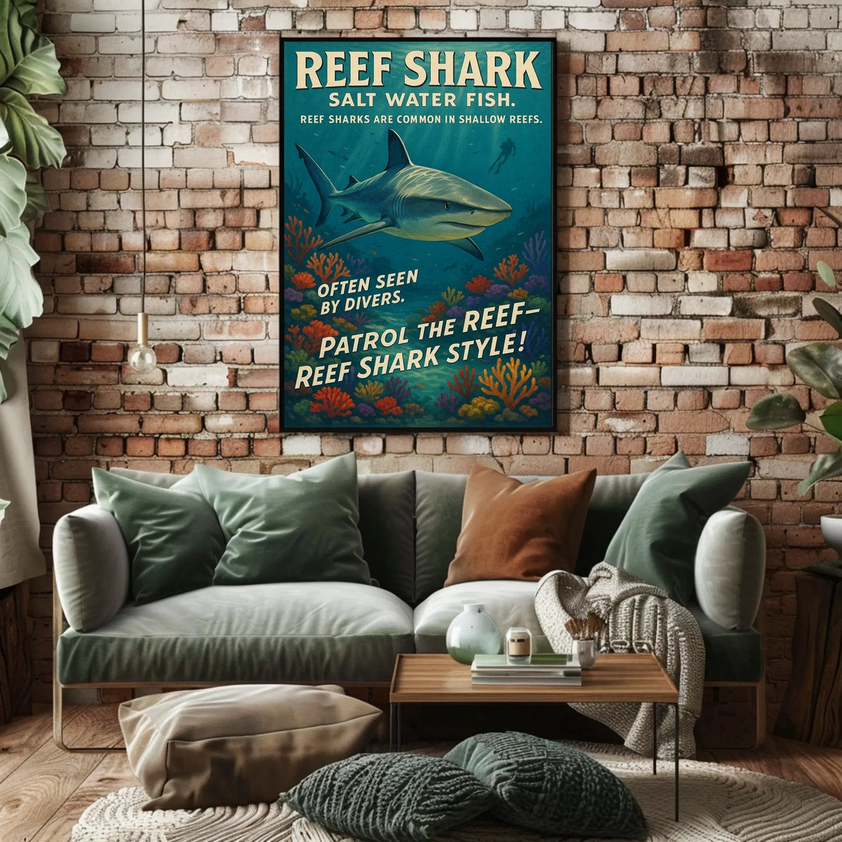 Reef Shark Guardians of the Shallow Reefs Poster
