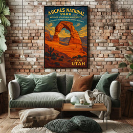 Arches National Park NatureS Poster