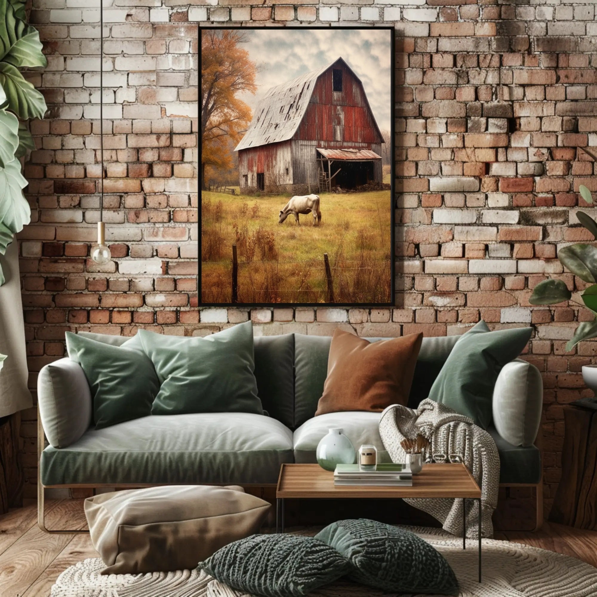 Tranquil Countryside Scene Poster