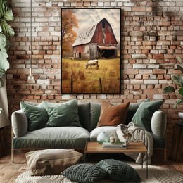 Tranquil Countryside Scene Poster