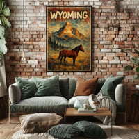 Wyoming Wilderness Poster