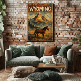 Wyoming Wilderness Poster