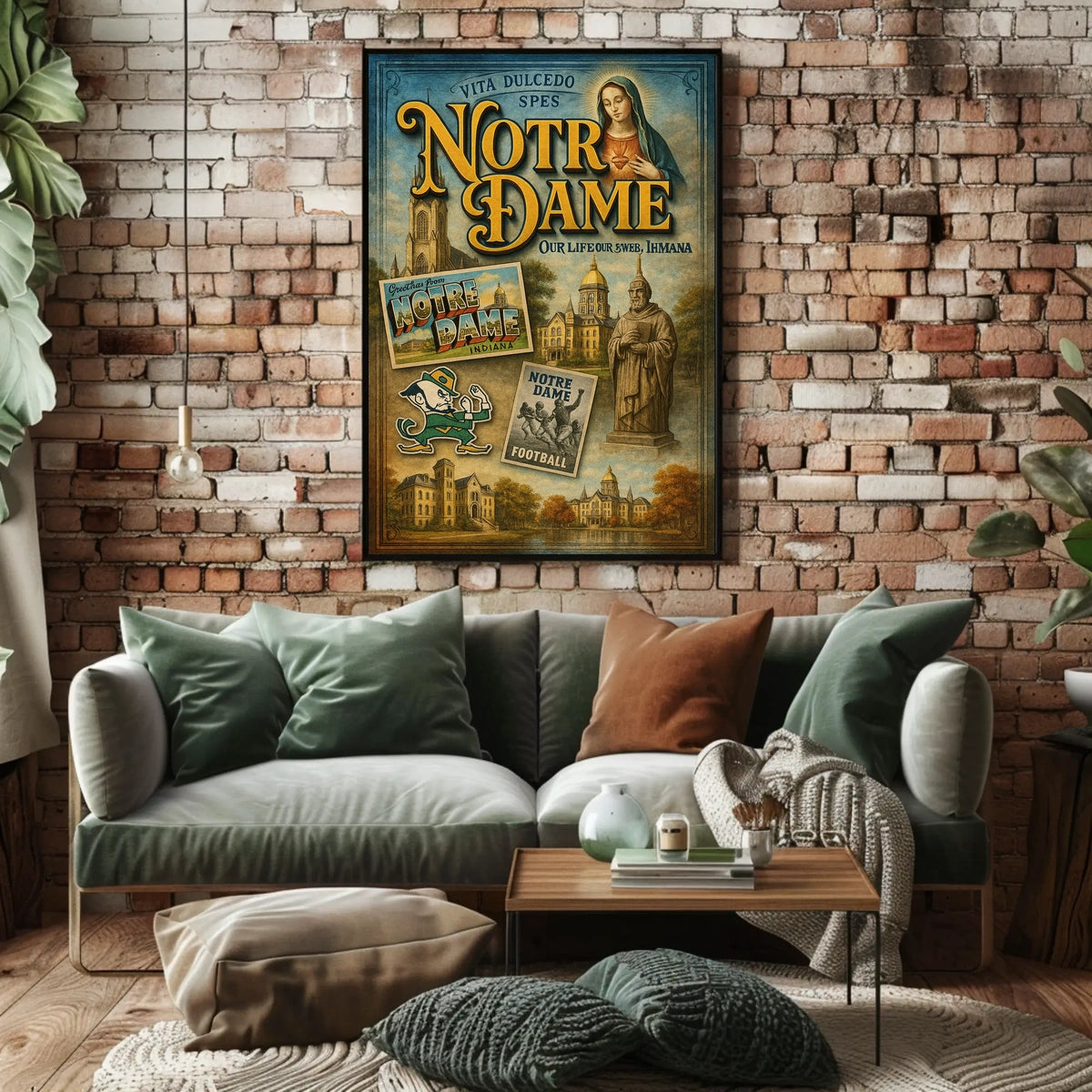 Notre Dame A Legacy Of Faith And Poster