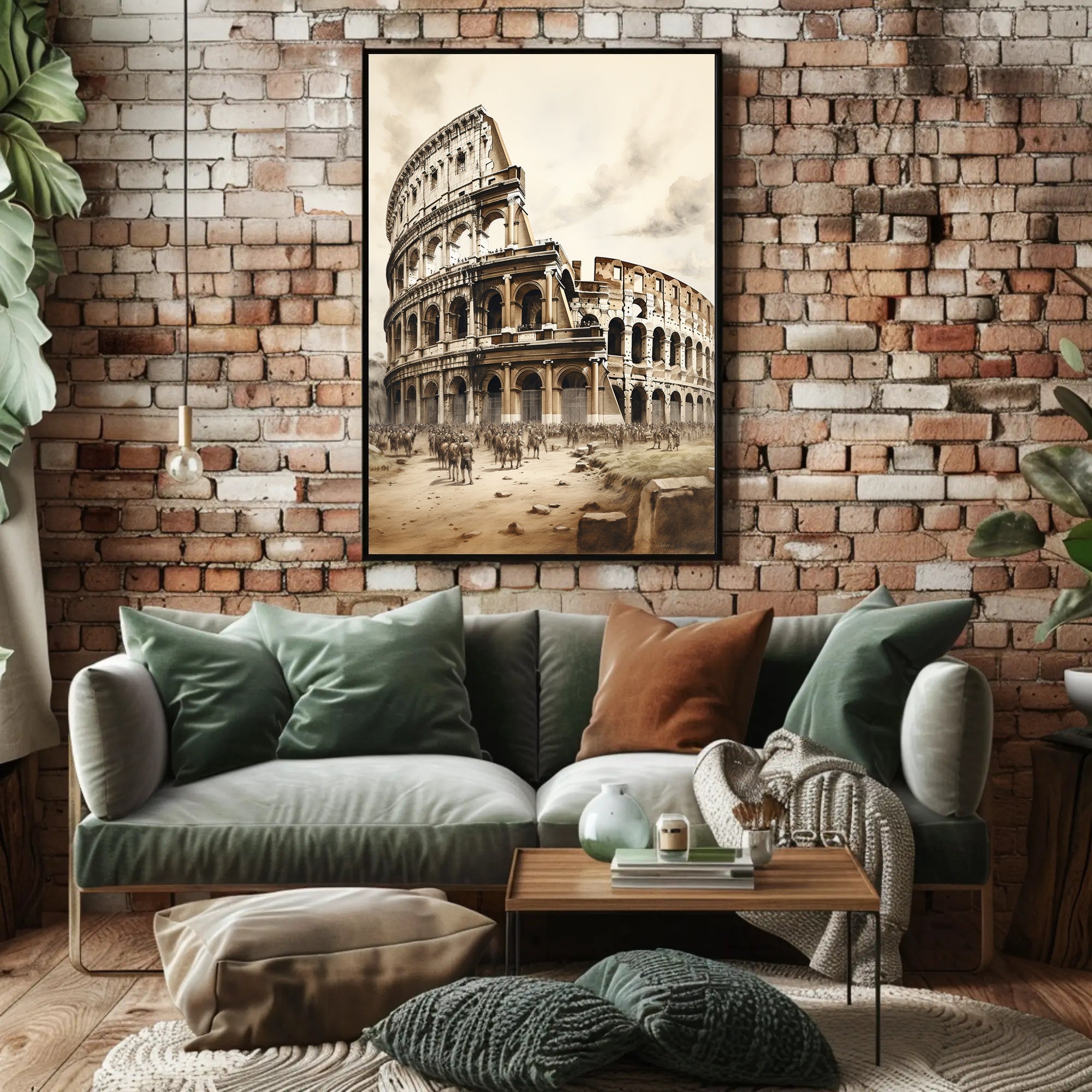 The Colosseum A Timeless Icon Poster