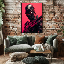Cybernetic Guardian Poster PosterGoat