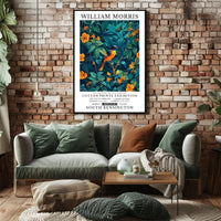 The Artistry of William Morris Exhibition Artistic Poster