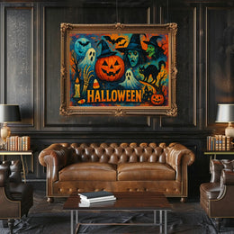 Halloween Spooktacular Gothic Collector Poster
