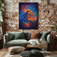 Mystical Parthenon Poster