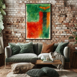 Abstract Eagle Colors Bold Wanderlust Poster