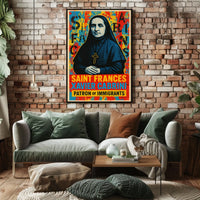 Saint Frances Xavier Cabrini Patron Of Poster
