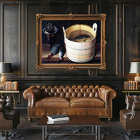 Still Life with Fish and Birds Artistic Poster