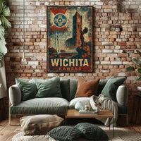 Wichita Heritage Vintage City Pride Poster