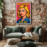 Art History Pop Art Poster
