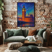 Enchanted Big Ben at Twilight Poster