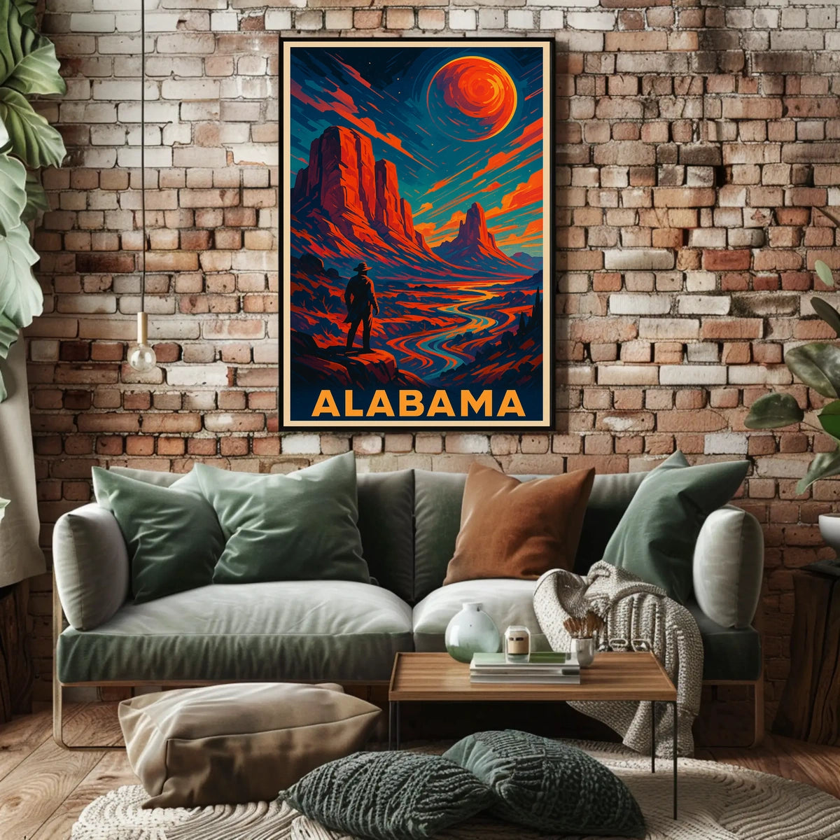 Alabama Landscape Poster