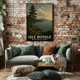 Isle Royale National Park Poster