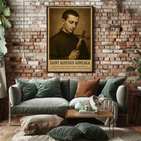 Saint Aloysius Gonzaga Poster
